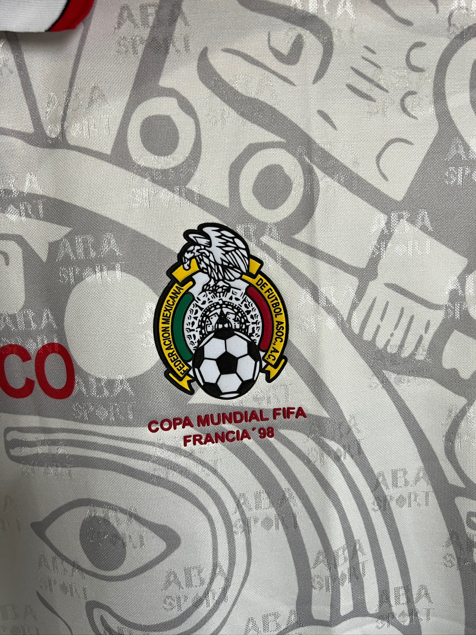 México 1998 Visitante